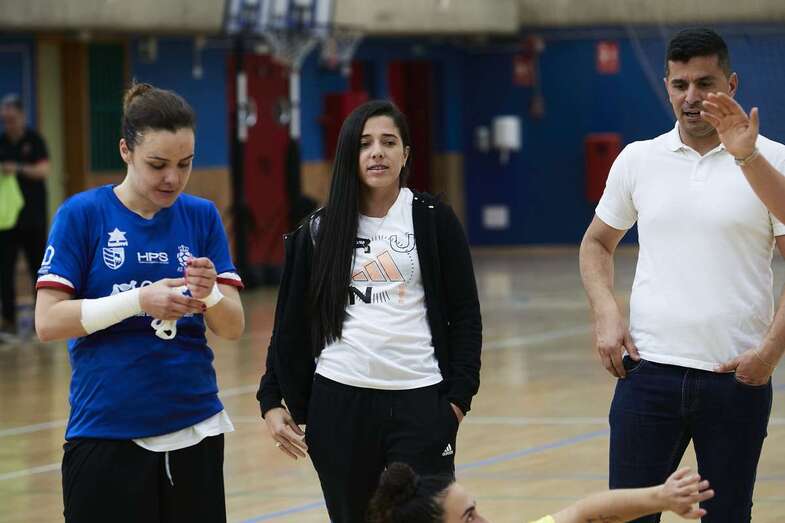Gabi Lucchesi ya se ejercita con la plantilla del Teldeportivo / TA